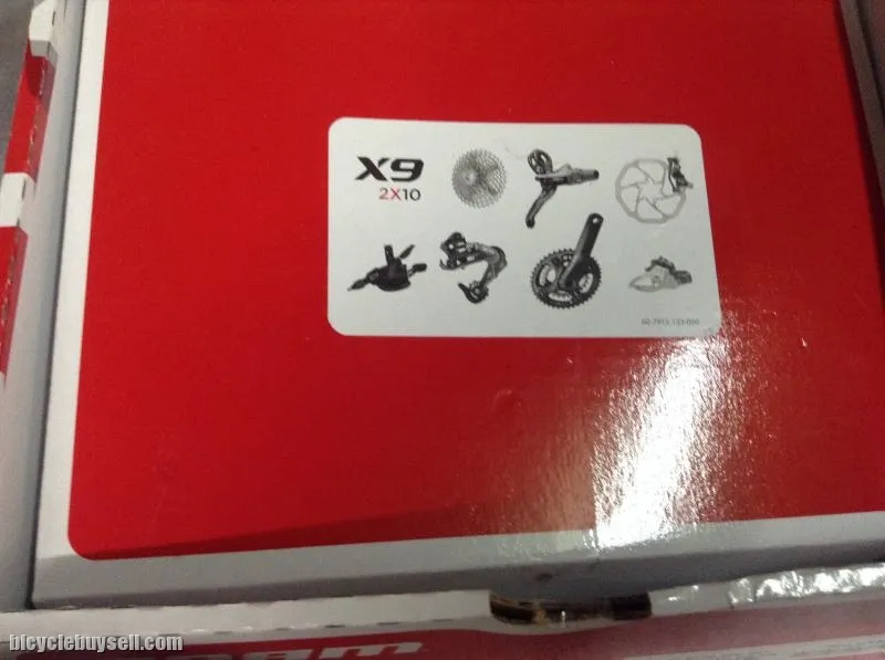 SRAM X9 Crankset 3/10speed (Triple Ring) | Made In Taiwan  @ free pos