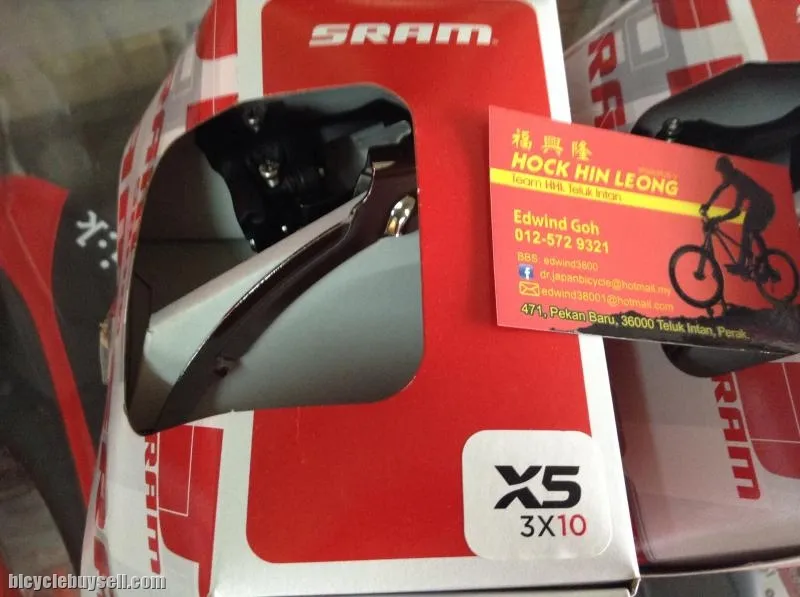 Sram X5 Front Deraileur 2-3/10speed / Taiwan Made  (free pos w.m)