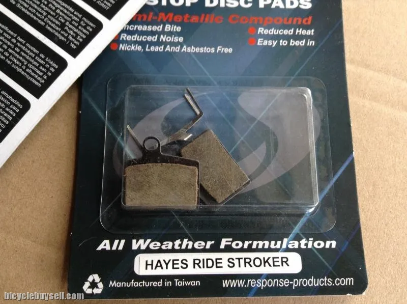Response Hayes Original Brake Pad Taiwan -- free courier