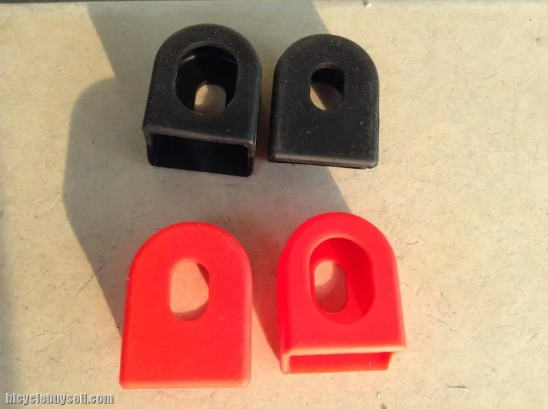 Carbon Crank Arm Cover Rubber  -- free courier