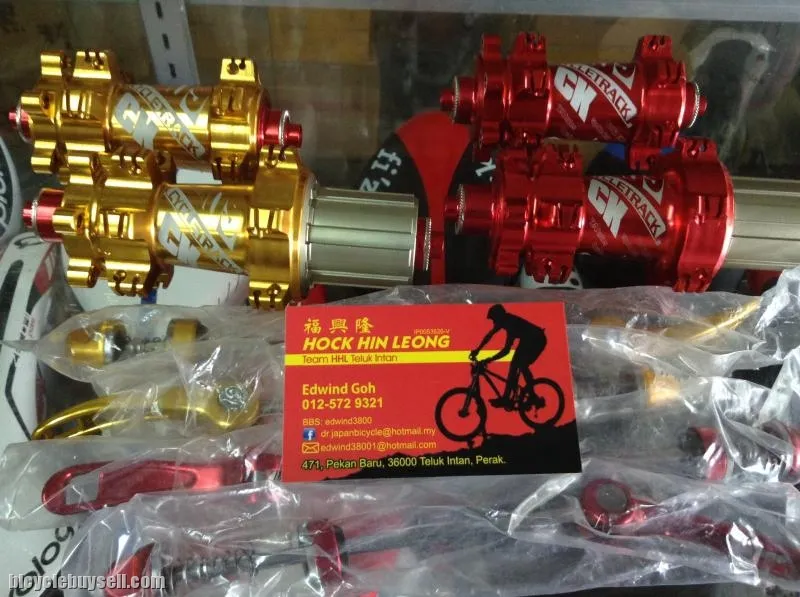 Cycle Track 24H Flat Spoke Hub (free pos w.m)