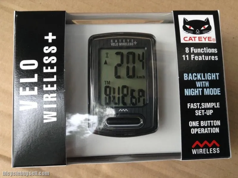 Cateye Velo Wireless Plus -Night Mode Light Meter (Japan)  free courier