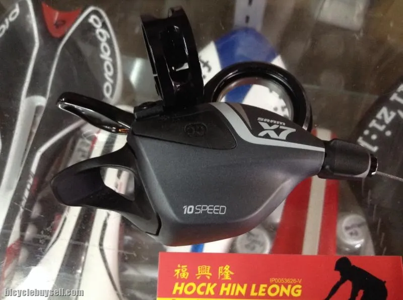 SRAM X7 Right Hand Shifter 10speed  (free pos w.m)