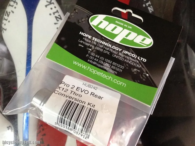Hope Pro2/Pro4 Evo X12-142mm Rear Converter Kits (free pos w.m)