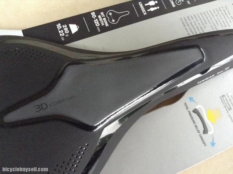 Topeak Free-XX Saddles Black/Grey Gel 3D -- free courier