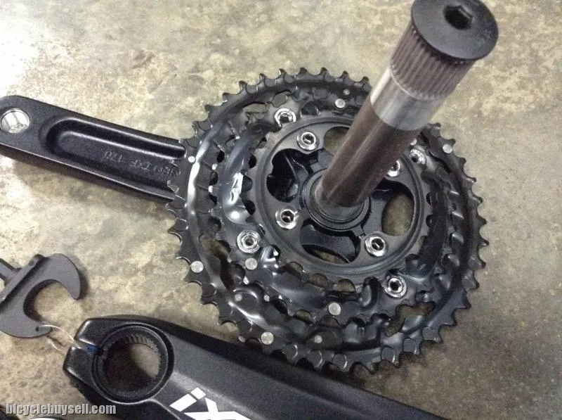IXF 10s Hollow Crankset (42-32-24) -- free courier