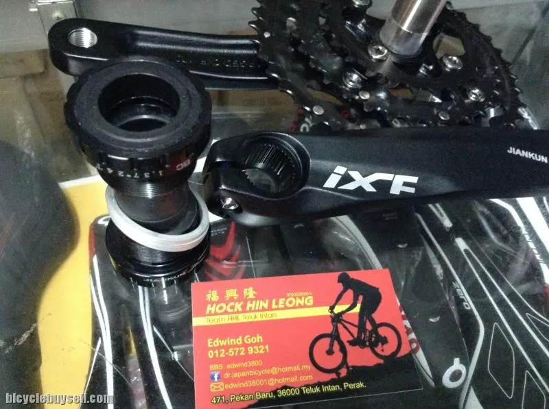 Ixf 10speed Hollow Crankset 170mm (free pos w.m)