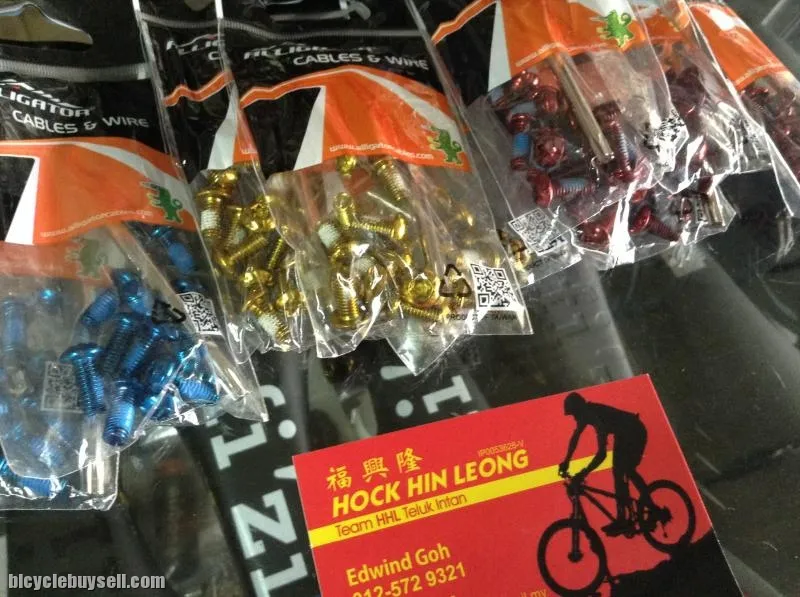 Aligator Rotor Bolt Colorful 12pcs  (free pos w.m)