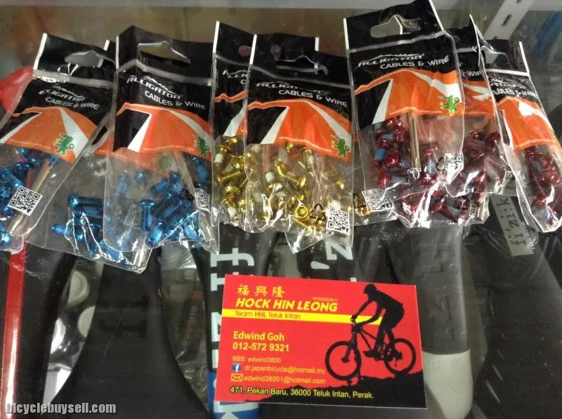 Aligator Rotor Bolt Colorful 12pcs  (free pos w.m)