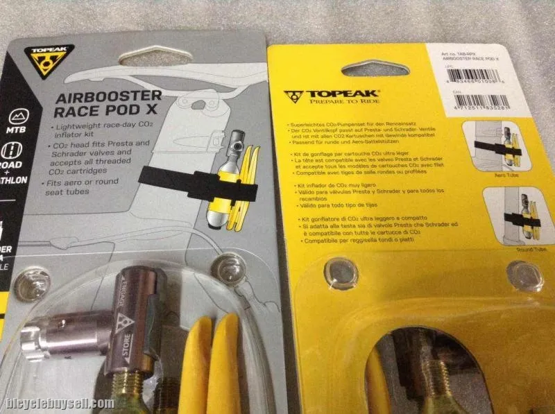 Topeak AirBlooster Race Pod X ( Co2/Tires Lever ) @ free pos