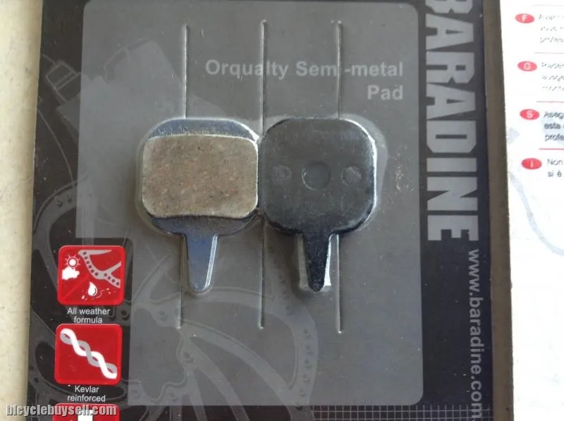 Tektro IO Mechanic Disc Brake - Semi Organic Pad -- free courier