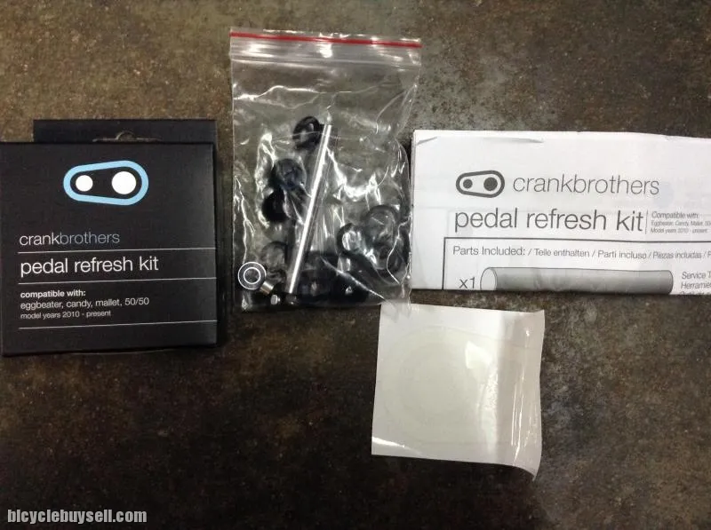 Crankbrother Pedal Refresh  Kits For eggbeater,candy,mallet,5050 -- free courier