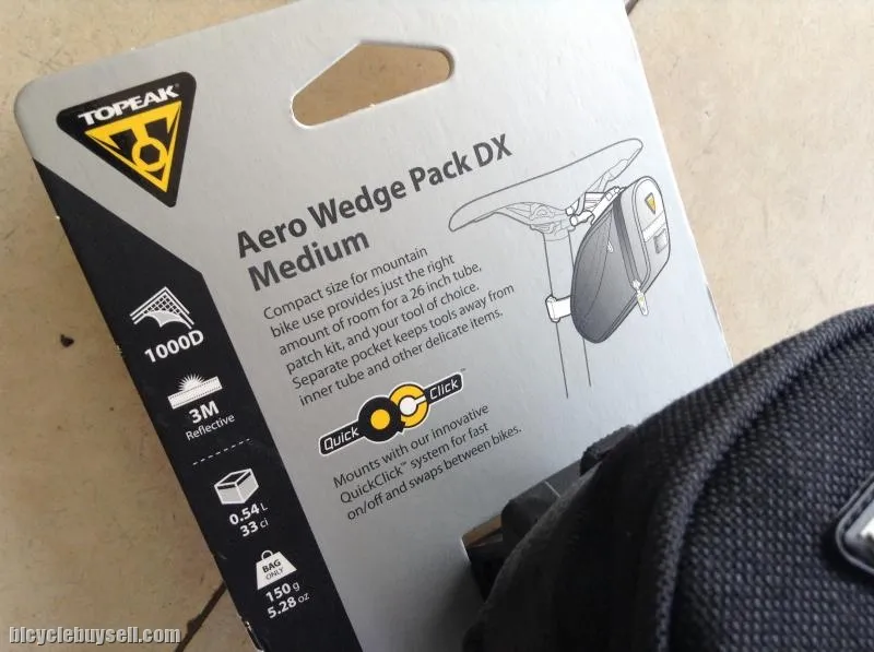 Topeak Aero  Wedge Pack DX Saddles Bag - Medium -- Free Courier