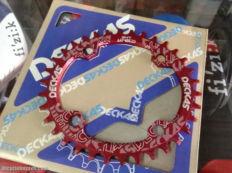 Deckas 32-34T Single Chain Ring Same Rotor Egg Design (free pos w.m)