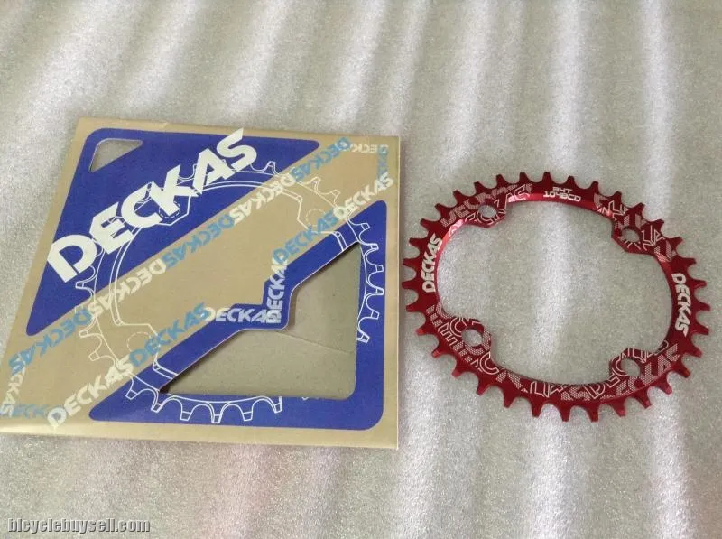 Deckas 34T Performance Oval Single Chain Ring | Rotor Egg Design @ free pos
