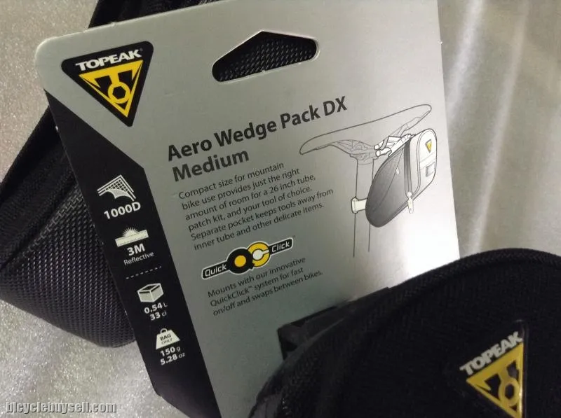 Topeak Aero Wedge DX Pack | Medium Size | Taiwan  @ free pos