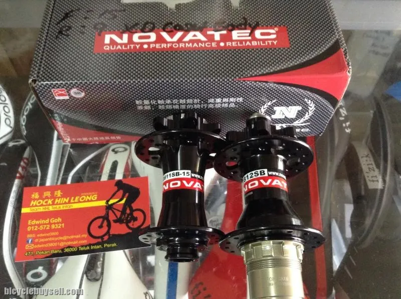 Novatec D811 F:15/R:9mm / XD Body SRAM 11speed  (free pos w.m)
