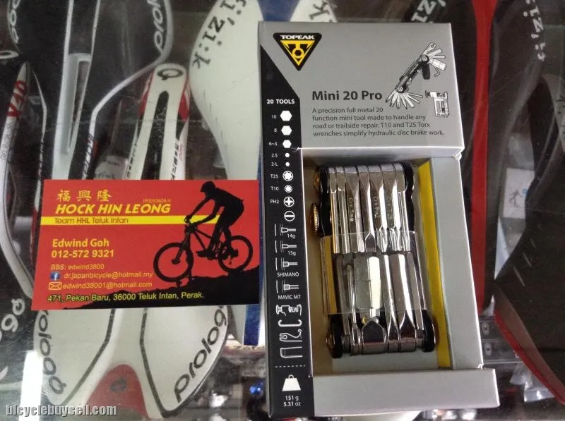 Topeak Mini 20 Pro / 20 Function Multi Tool / Taiwan (free pos w.m)