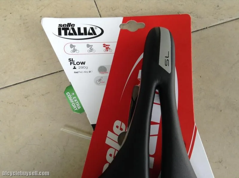Selle Italia SL Flow Comfort Saddle 290g - Italian Design -- free courier