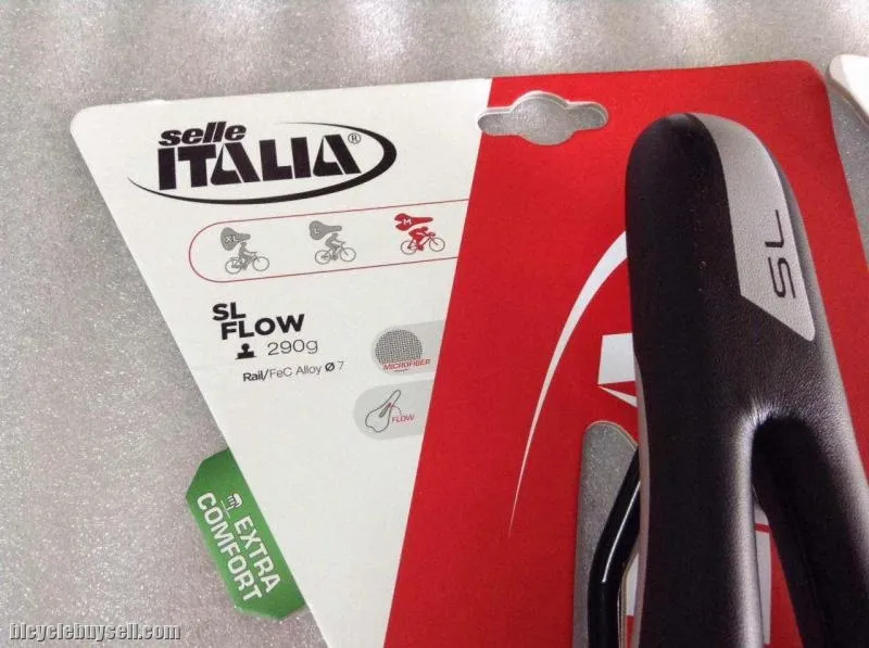 Selle Italia SL Flow Saddle | Italian Design | Comfort | 290g @ free pos
