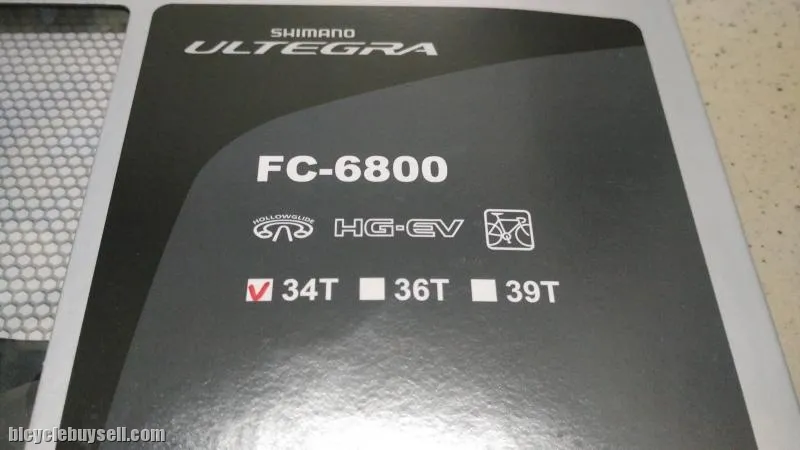 Shimano Ultegra 6800 34/36/39T 11Speed Chain Ring
