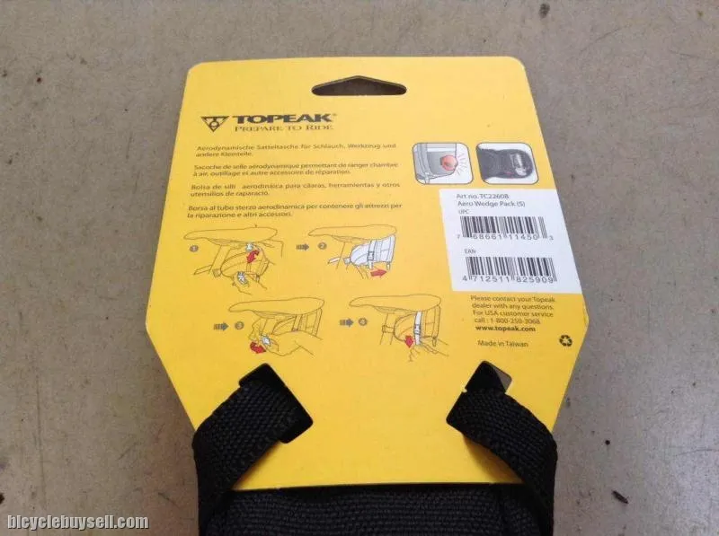 Topeak Aero Wedge Pack,Small - Taiwan Made  -- free courier