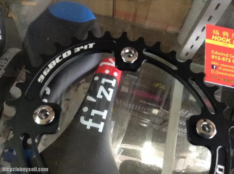 Oval 34T/96BCD Single Chain Ring / Egg Design - 8,9,10,11speed  (free pos w.m)