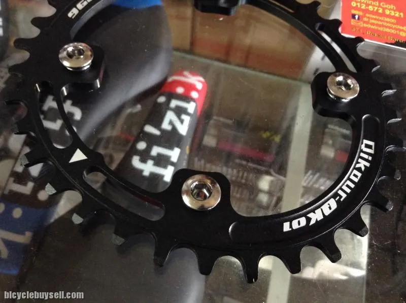Oval 34T/96BCD Single Chain Ring / Egg Design - 8,9,10,11speed  (free pos w.m)