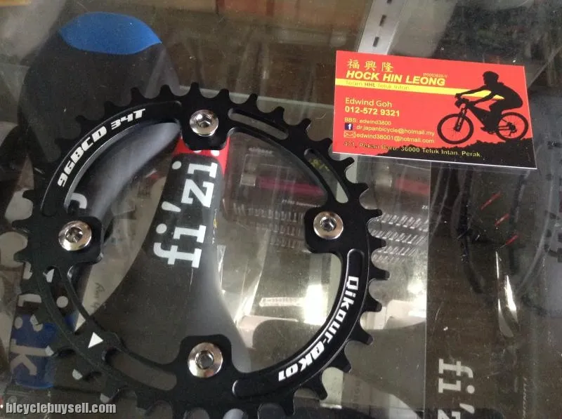 Oval 34T/96BCD Single Chain Ring / Egg Design - 8,9,10,11speed  (free pos w.m)
