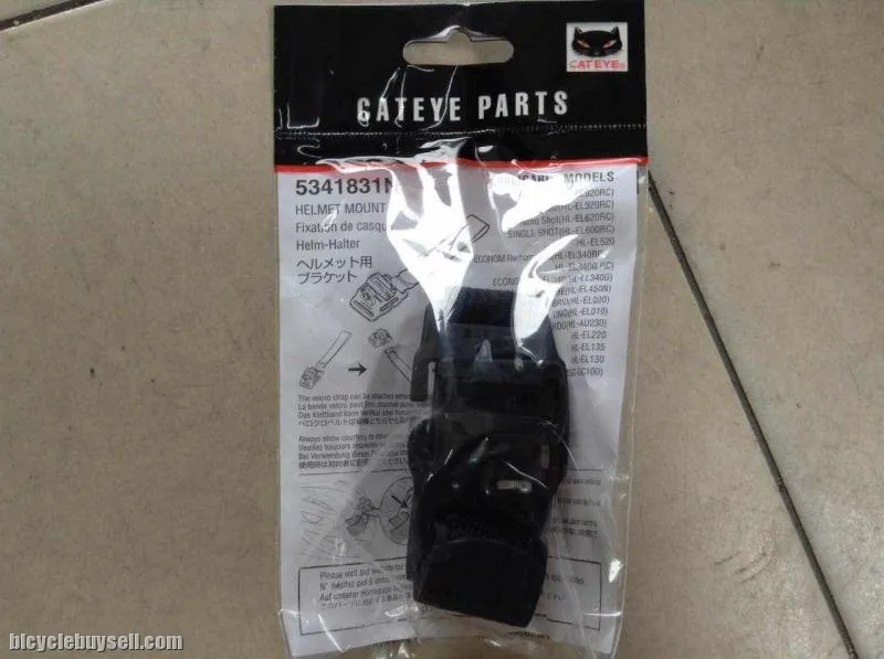 Cateye Helmet Mount Bracket For ( Cateye Front Lights All Volt Series)