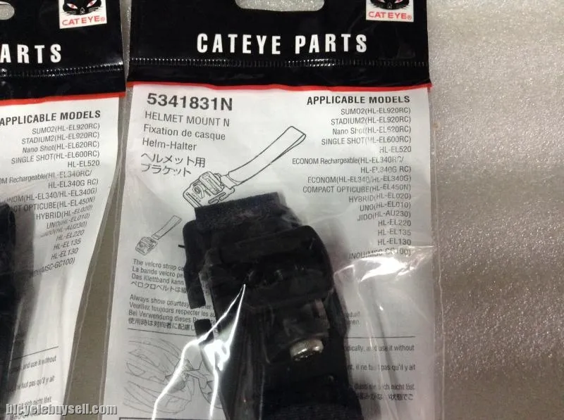 Cateye Helmet Mount For All Volt Light Use | Japan  @ free pos