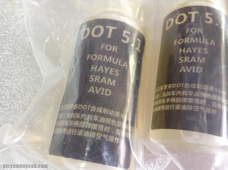 Hidaulic Dot 5 Brake Oil For Sram,Avid,Formula,Hayes | 60ml @ free pos