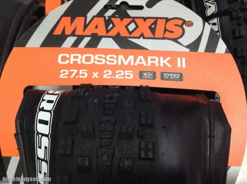 Maxxis CrossMark II 27.5/2.25 (EXO/Tubeless Ready) 1Pair  | Taiwan Made @ free pos