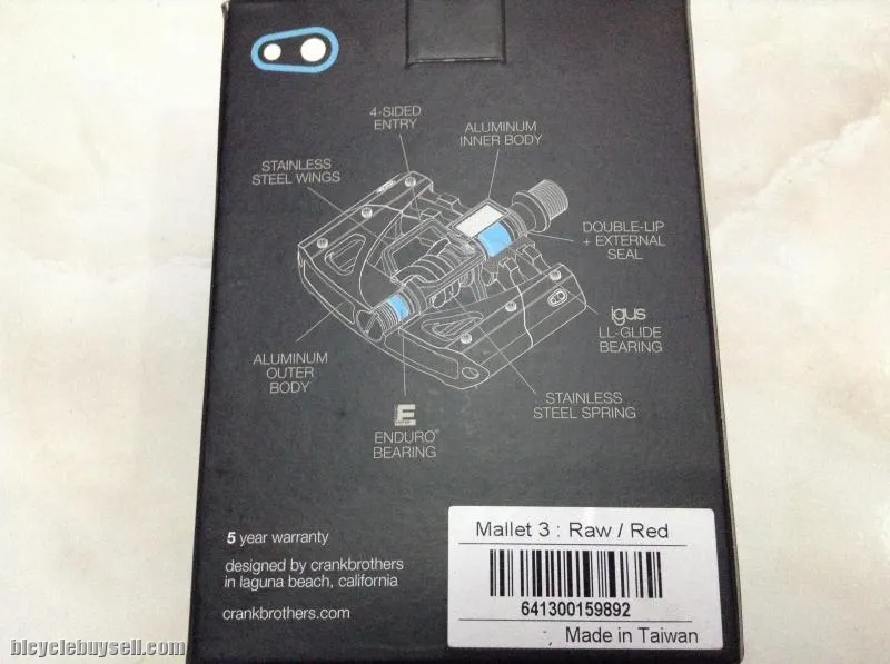 CrankBrother Mallet 3 | Enduro Bearing | XC/Race , DH , All Mountain @ free pos