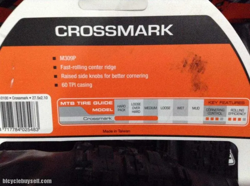 Maxxis Crossmark 27.5 x 2.1 - Folding Bead  (Pair) Taiwan -- free courier