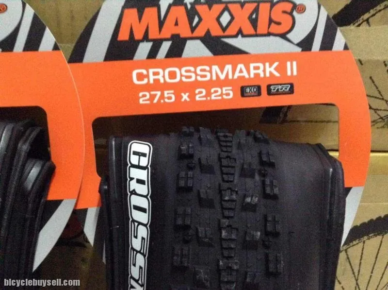 Maxxis Crossmark II 27.5" x 2.25 ( EXO/Tubeless Ready ) 1Pair Taiwan (free pos w.m)