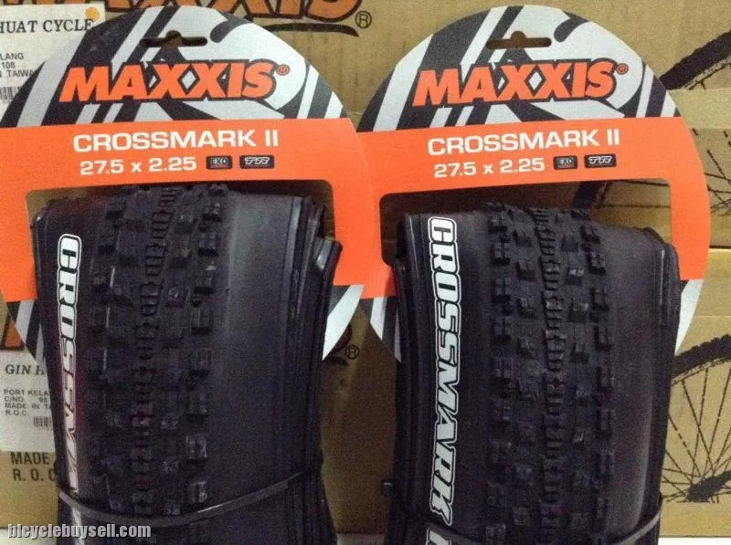 Maxxis Crossmark II 27.5" x 2.25 ( EXO/Tubeless Ready ) 1Pair Taiwan (free pos w.m)