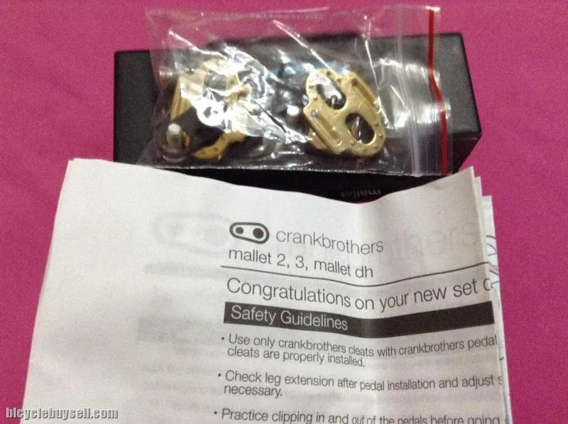 Crank Brothers Mallet 3 DH/Race MTB Pedal / Enduro Bearing Inside  (free pos w.m)