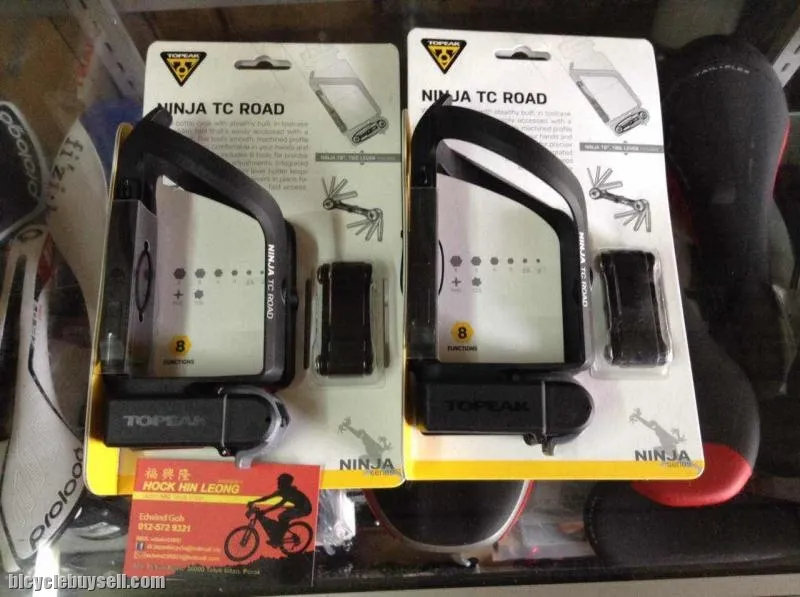 Topeak Ninja TC Road Bottle Cage incl. T8+ Mini-Tool _ Taiwan  (free pos w.m)