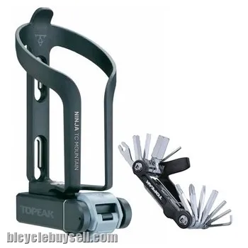 Topeak Ninja TC Mountain Bottle Cage With Mini Tools 23Function - Taiwan -- free courier