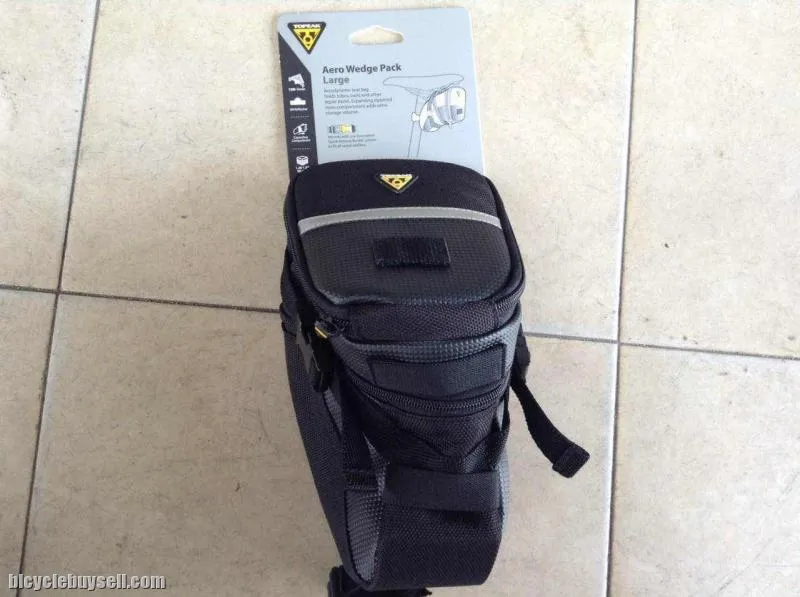 Topeak Aero Wedge Pack - Large With Straps - Taiwan -- free courier