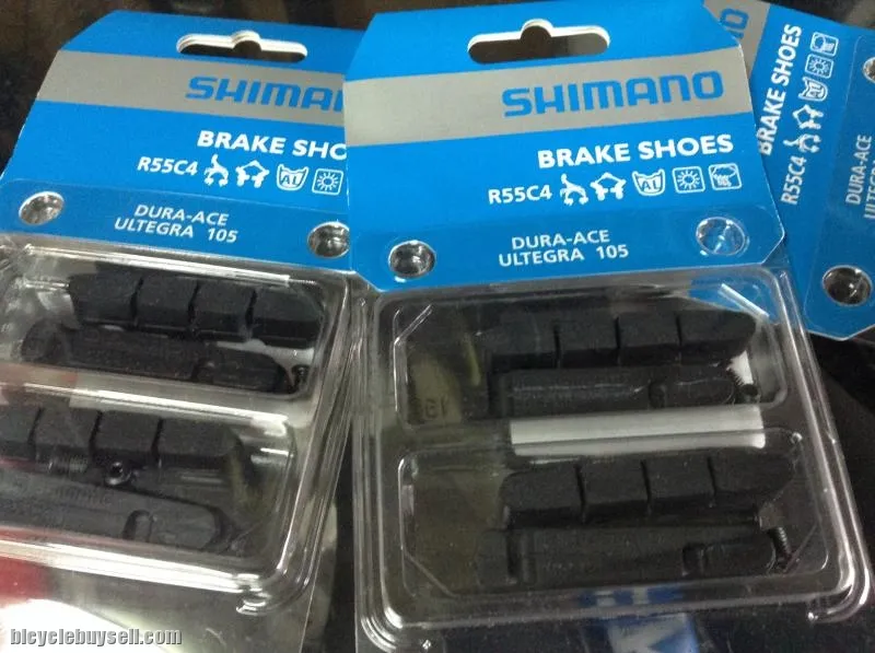 Shimano Dura Ace/Ultegra Alu Rim Brake Shoe 4pcs / Made In Japan (free pos w.m)