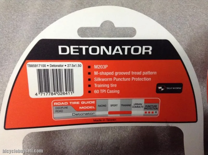 Maxxis Detonator Slick Tires | 27.5 x 1.5 | Folding Bead 1Pair  @ free pos