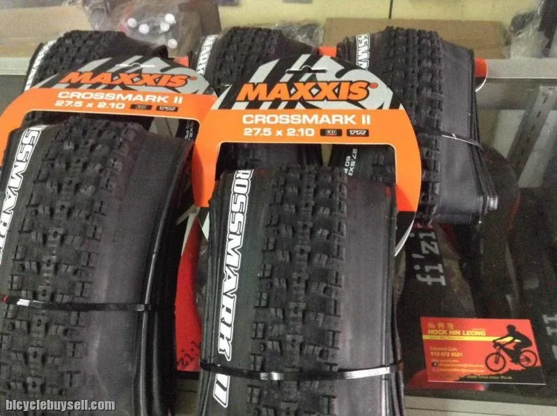Maxxis Crossmark II 27.5" x 2.1 ( EXO/Tubeless Ready ) 1Pair Taiwan (free pos w.m)