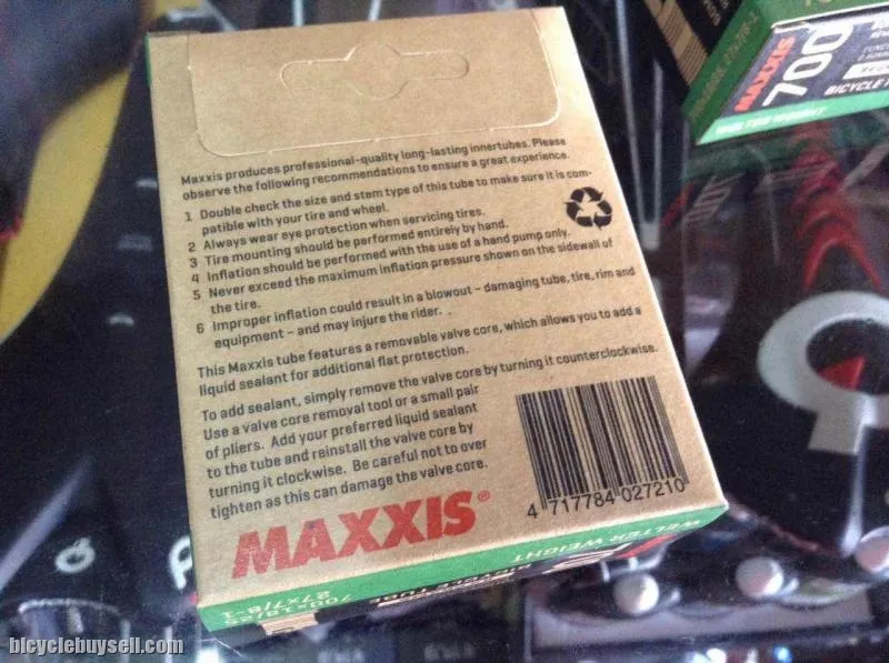 Maxxis Road Tubes 700-18/25c FV / 60mm