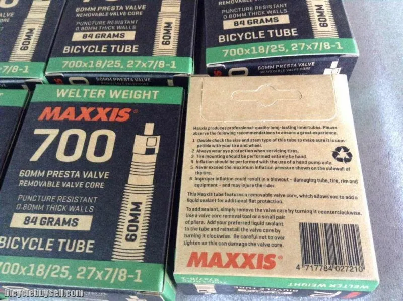 Maxxis Tube 700/18-25c 60mm FV Roadbike | Taiwan Made | Selling Cheap