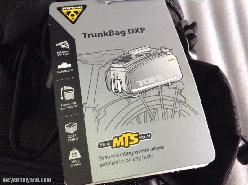 Topeak TrunkBag DXP | MTS | Strap Mount Type | Taiwan Made  @ free pos