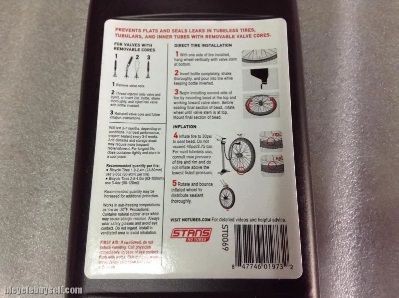 Stan's Sealant 946ml For Tires,Tube,Tubulars,Tubeless Use  @ free pos