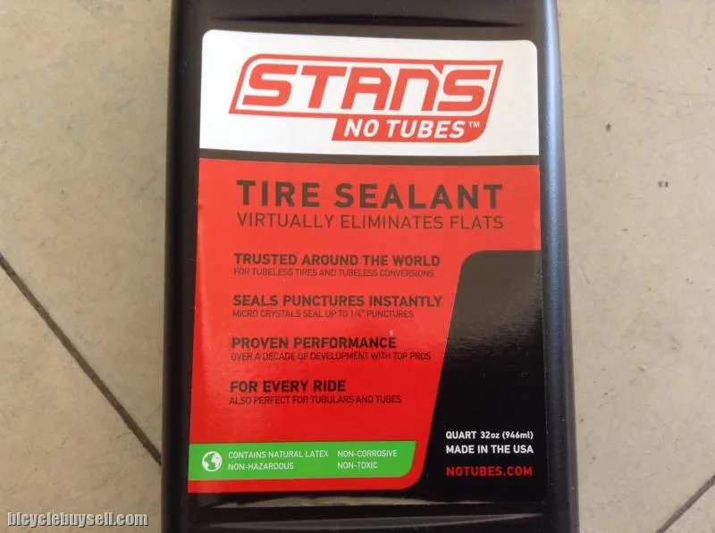 Stan's No Tubes Tire Sealant - Quart 946ml/16Tires use -- free courier