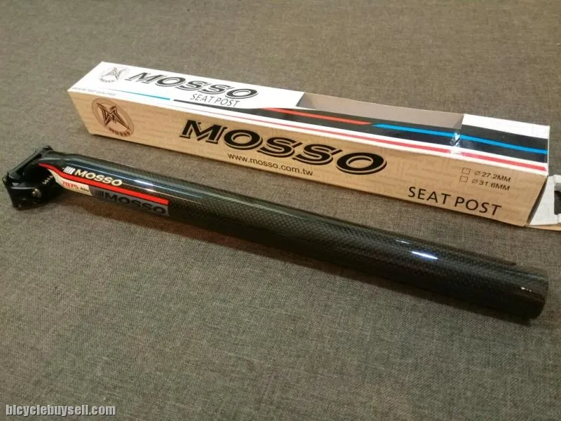 Mosso 3D Forged Carbon Alloy Seat Post 31.6mm x 400mm